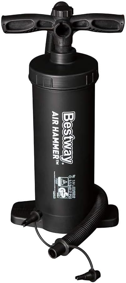 BESTWAY Pompa di gonfiaggio per kayak e tavola da paddle, gonfiaggio rapido, diverse dimensioni