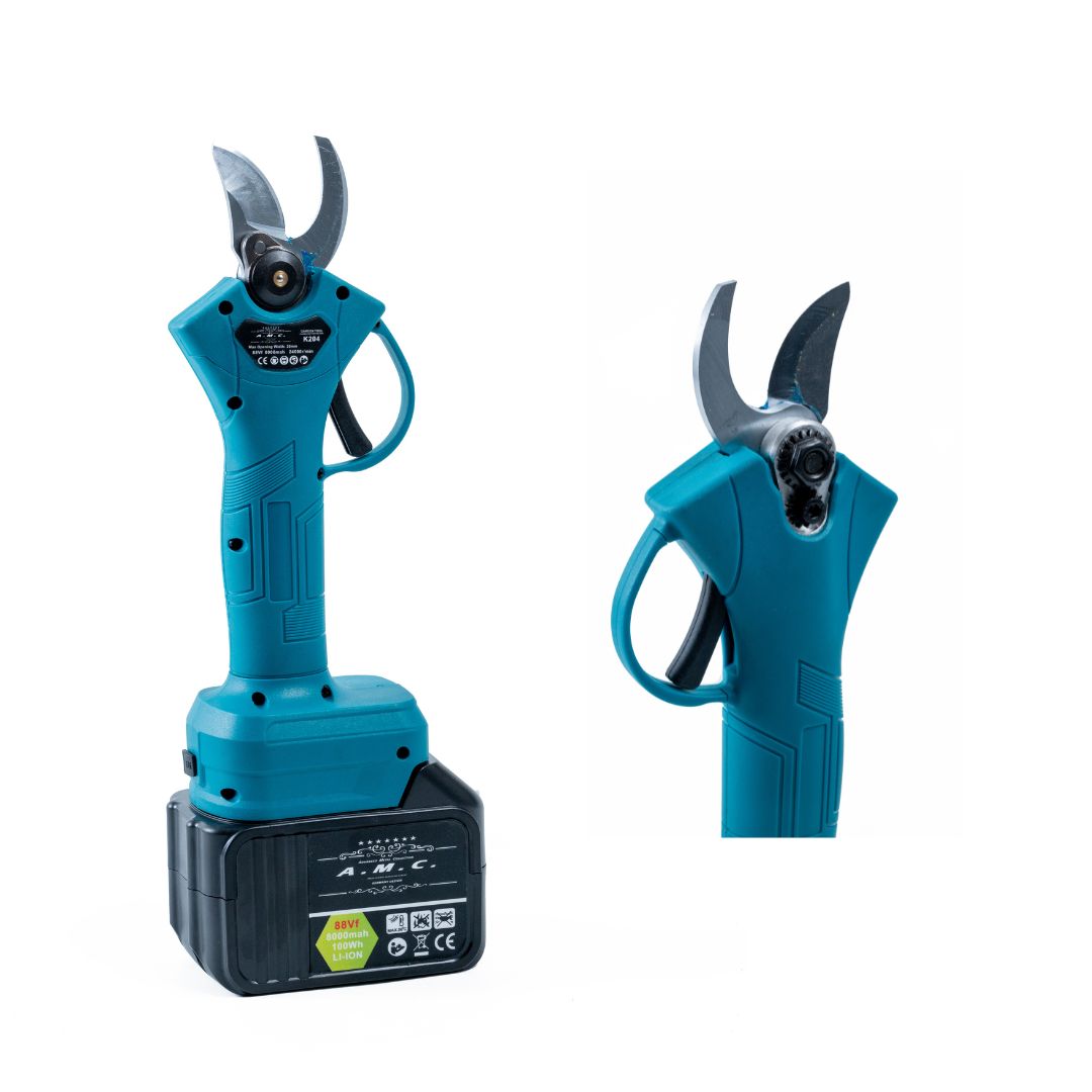 Kit Professionale Forbice da Potatura e Motosega 6 Pollici con asta Telescopica